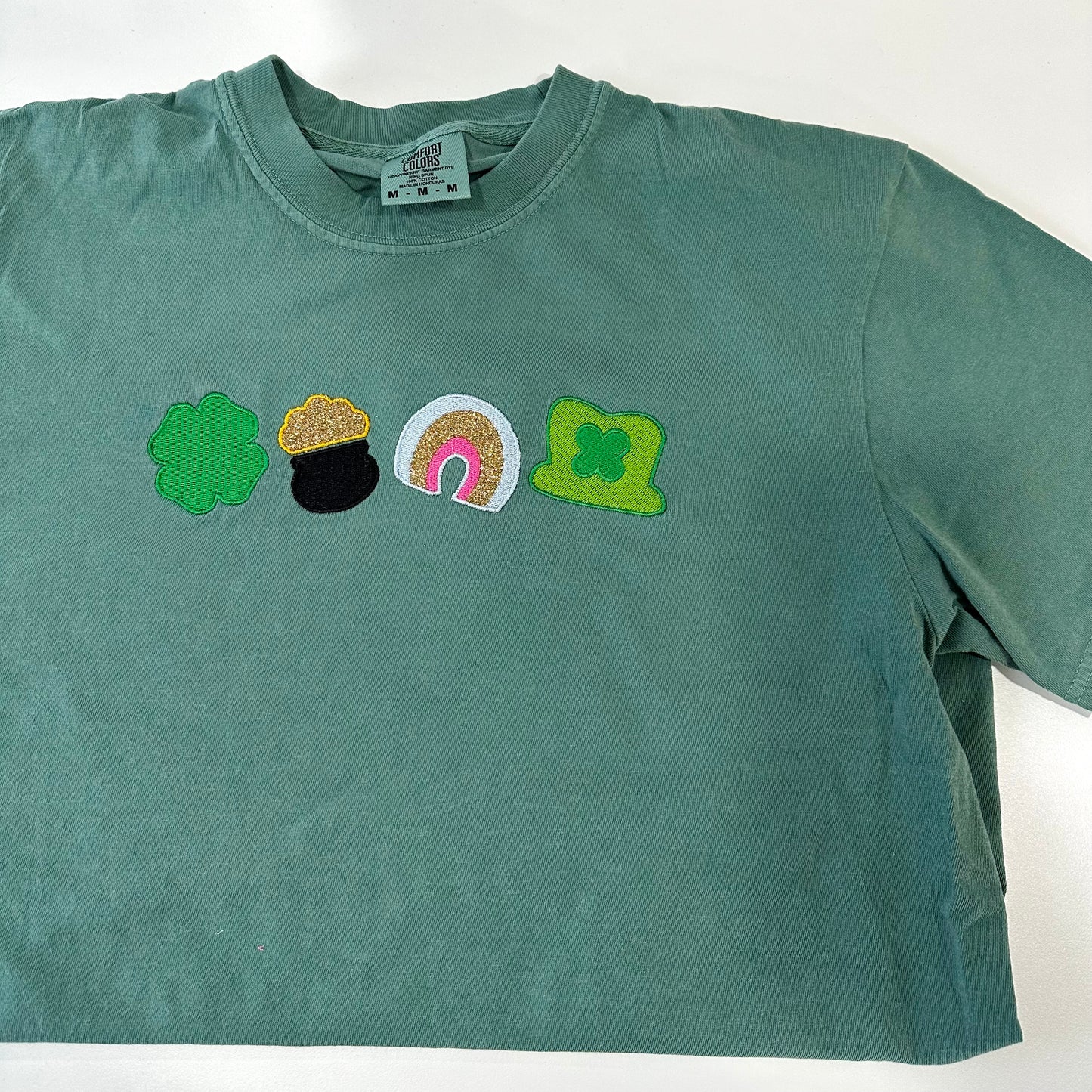St Patrick’s Lucky Charms Embroidered T-Shirt