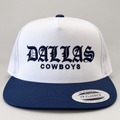 Dallas Cowboys Embroidered Trucker Hat Flat Bill
