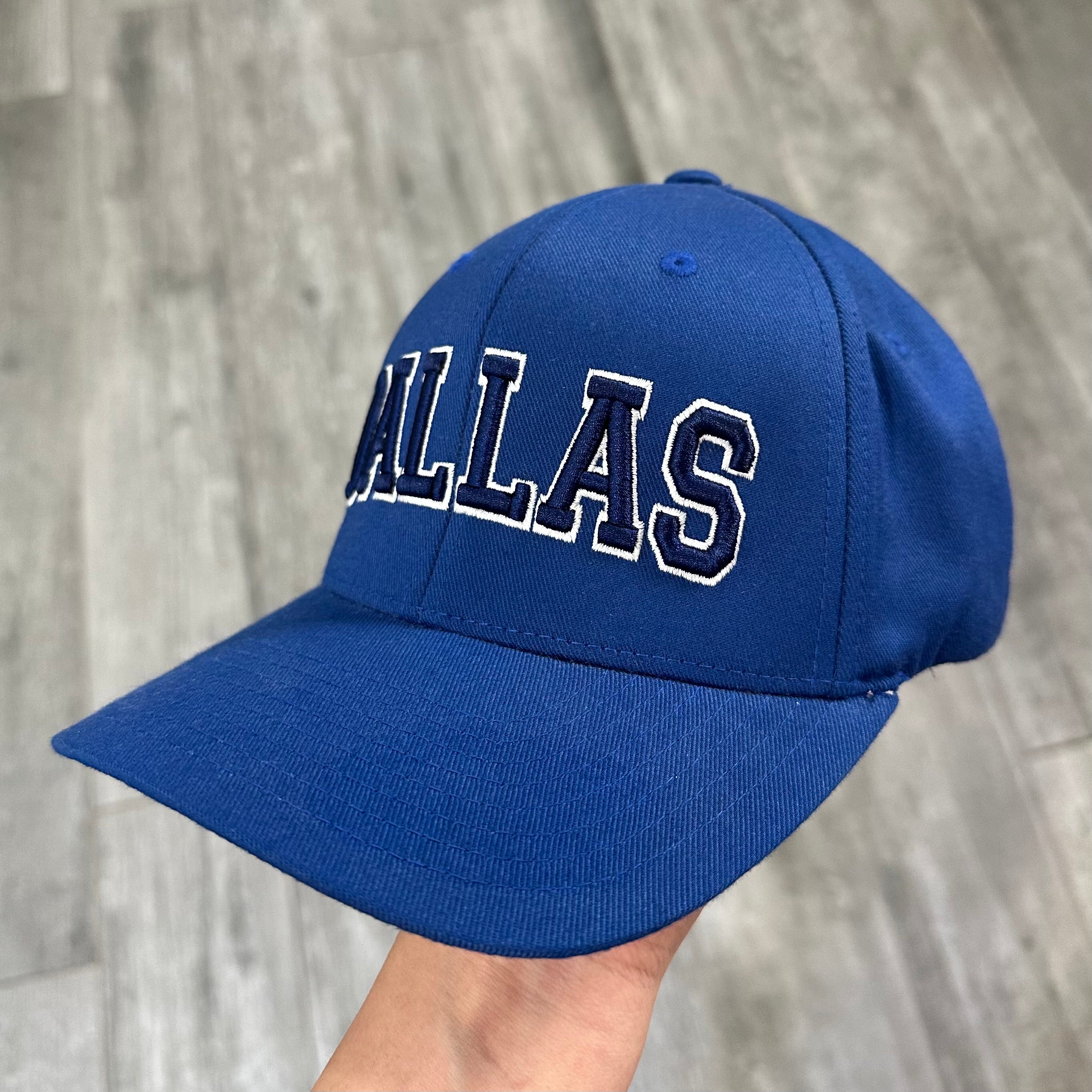 Dallas 3D Puff Embroidered Fitted Hat