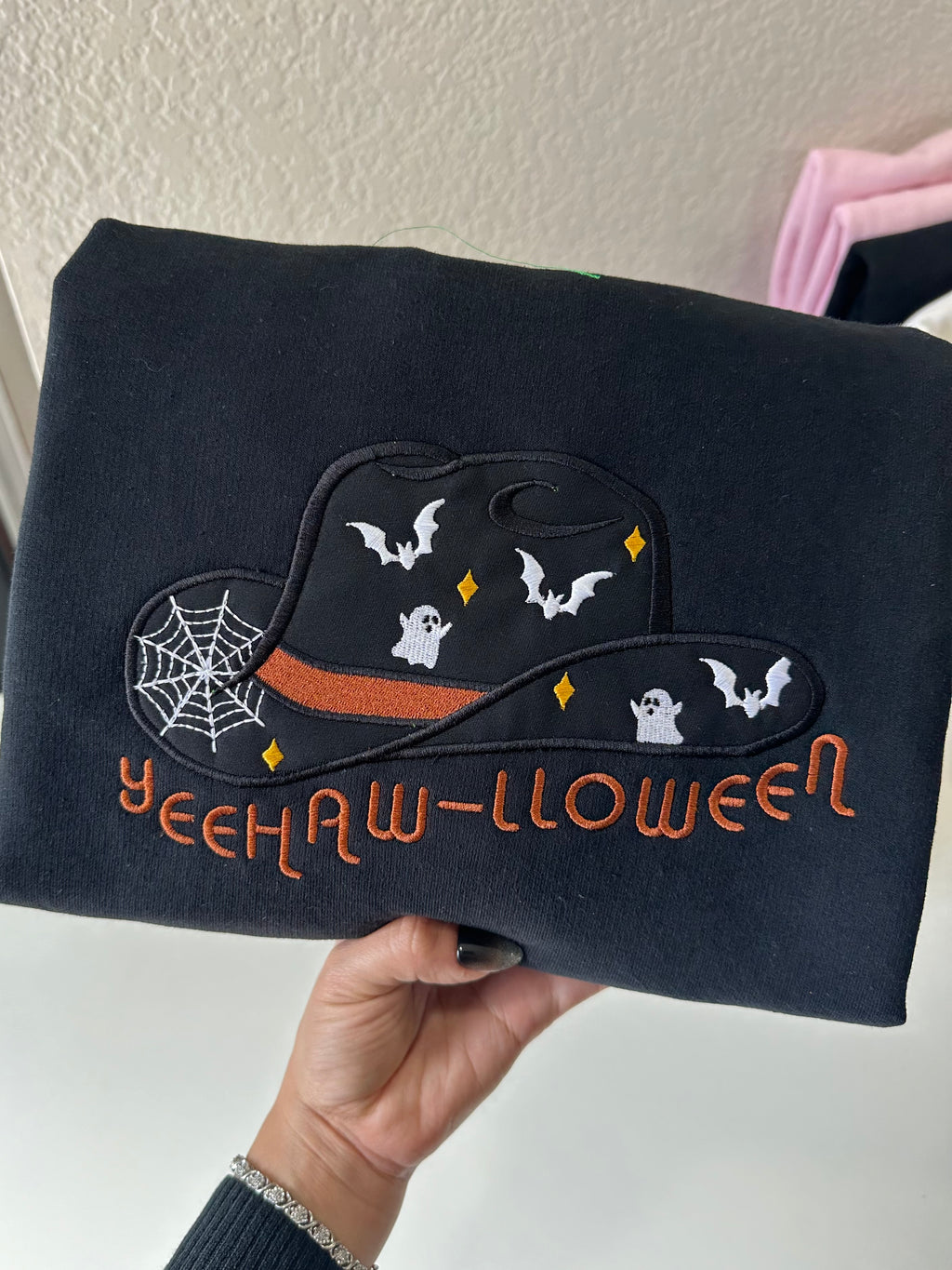 Yeehawlloween Embroidered Sweatshirt