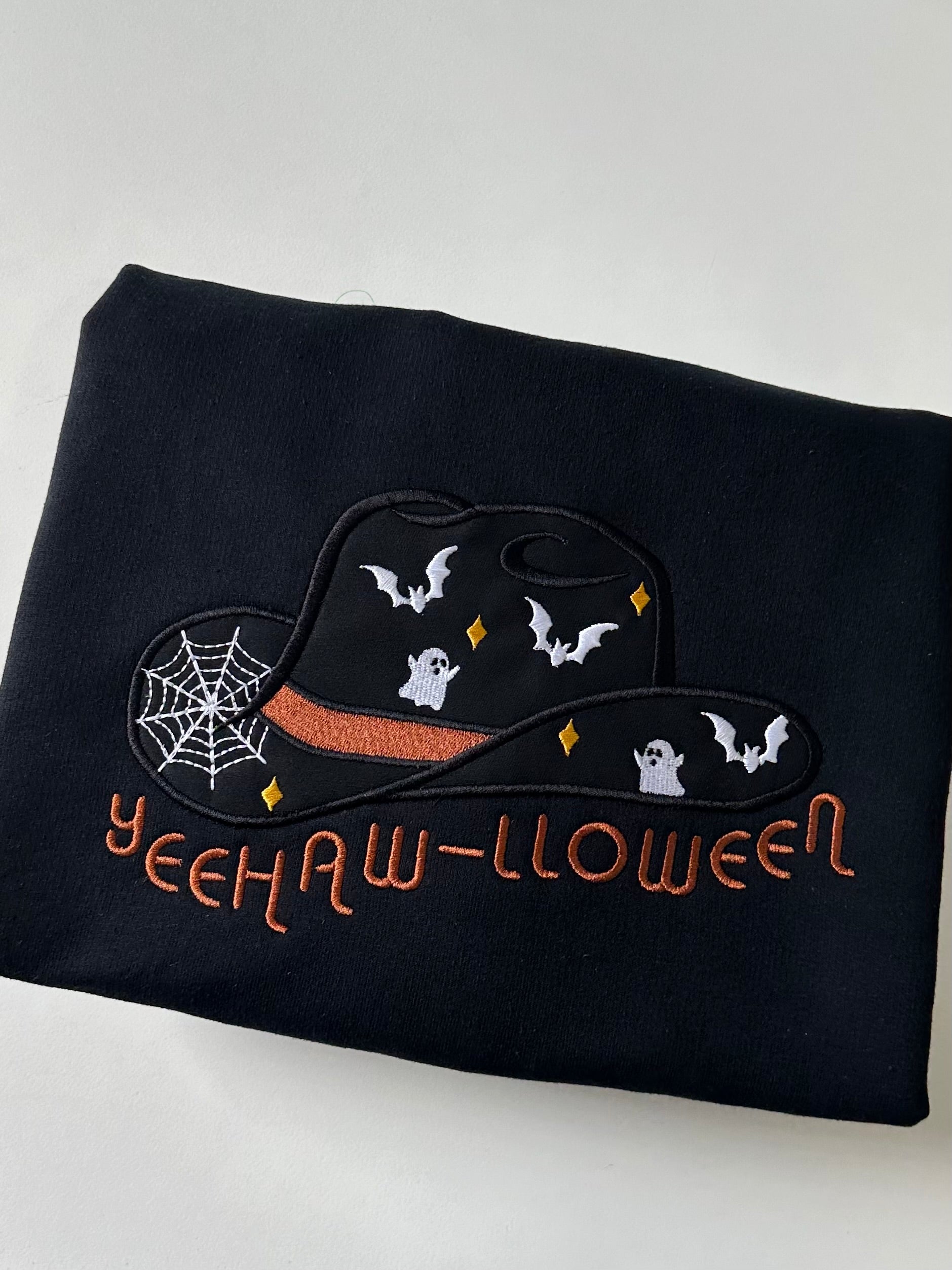 Yeehawlloween Embroidered Sweatshirt