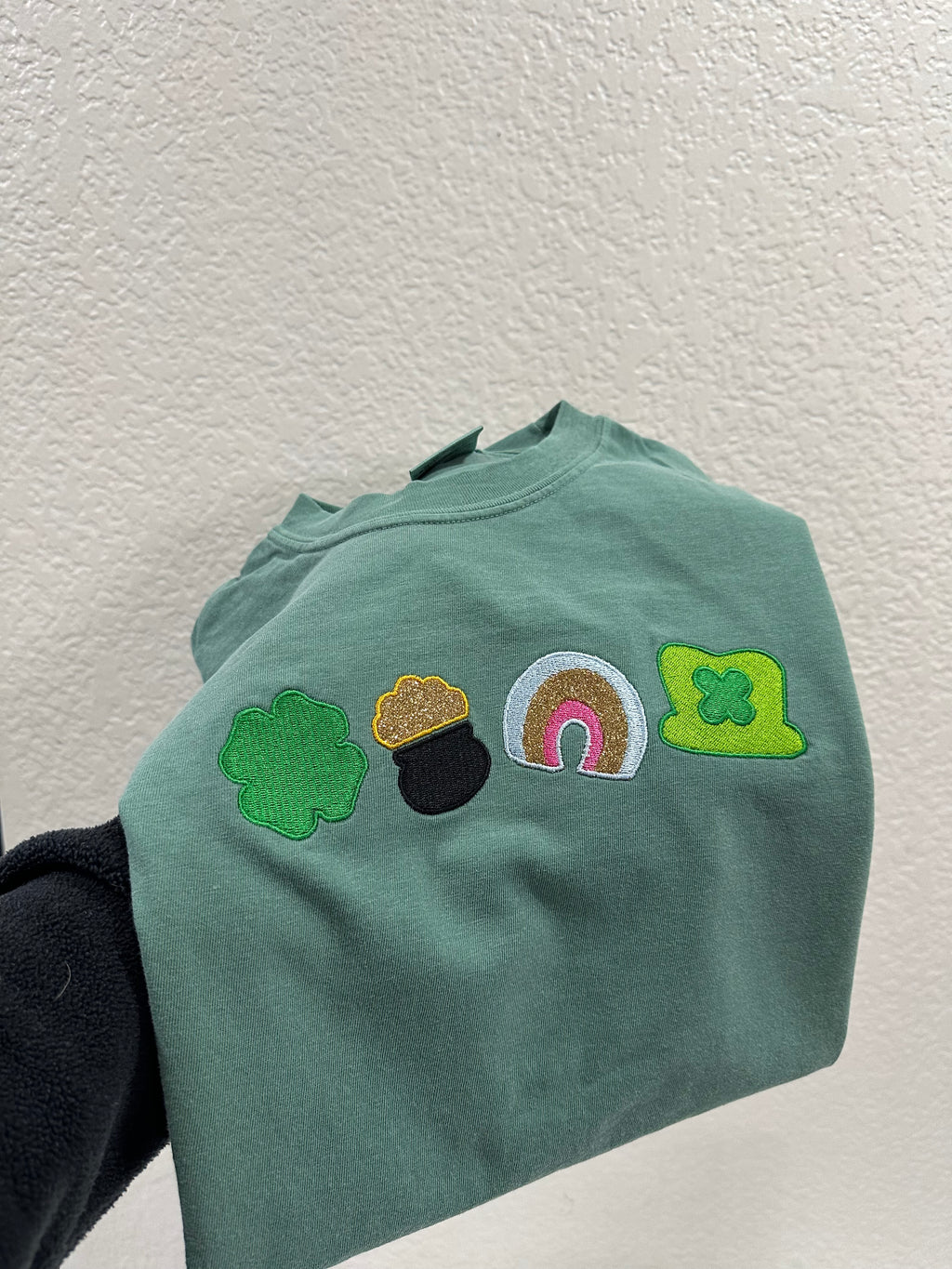 St Patrick’s Lucky Charms Embroidered T-Shirt