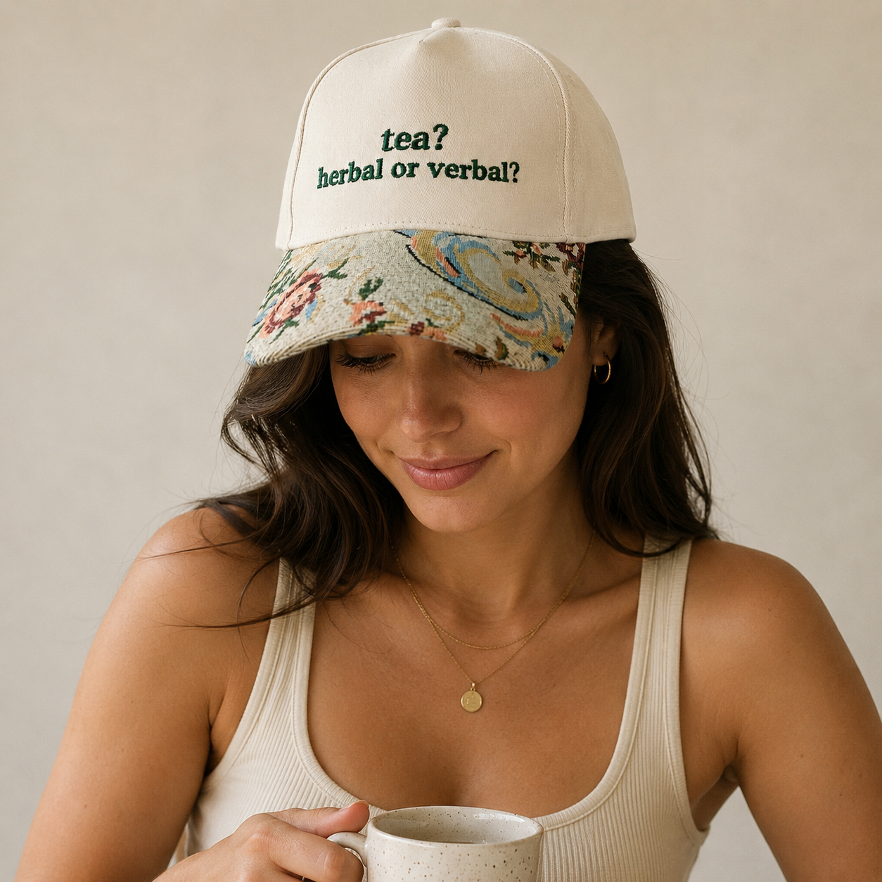 Tea Funny Woman's Hat
