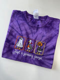 Just A Spooky Goose Embroidered Tshirt
