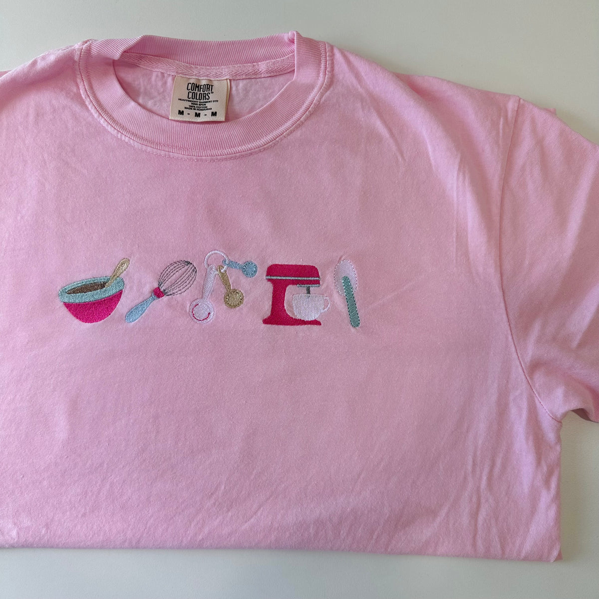 Baker Embroidery Tee – D&L Embroidery