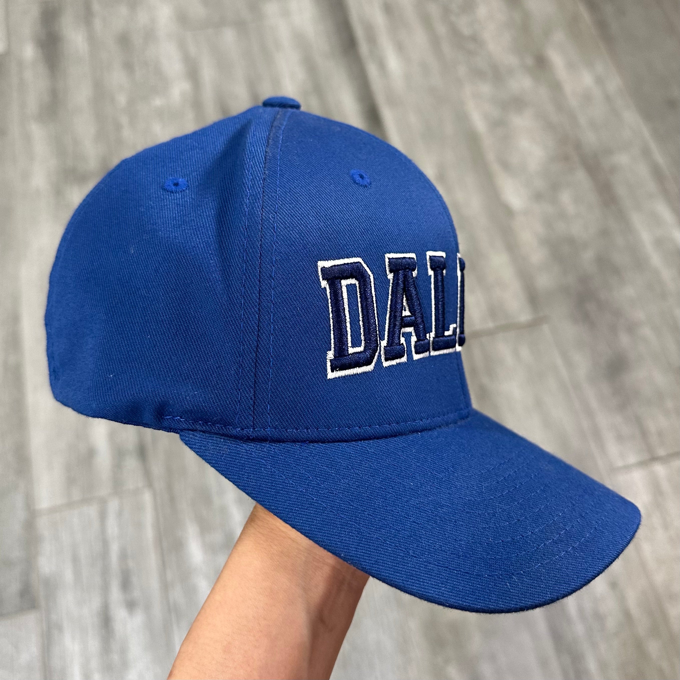 Dallas 3D Puff Embroidered Fitted Hat