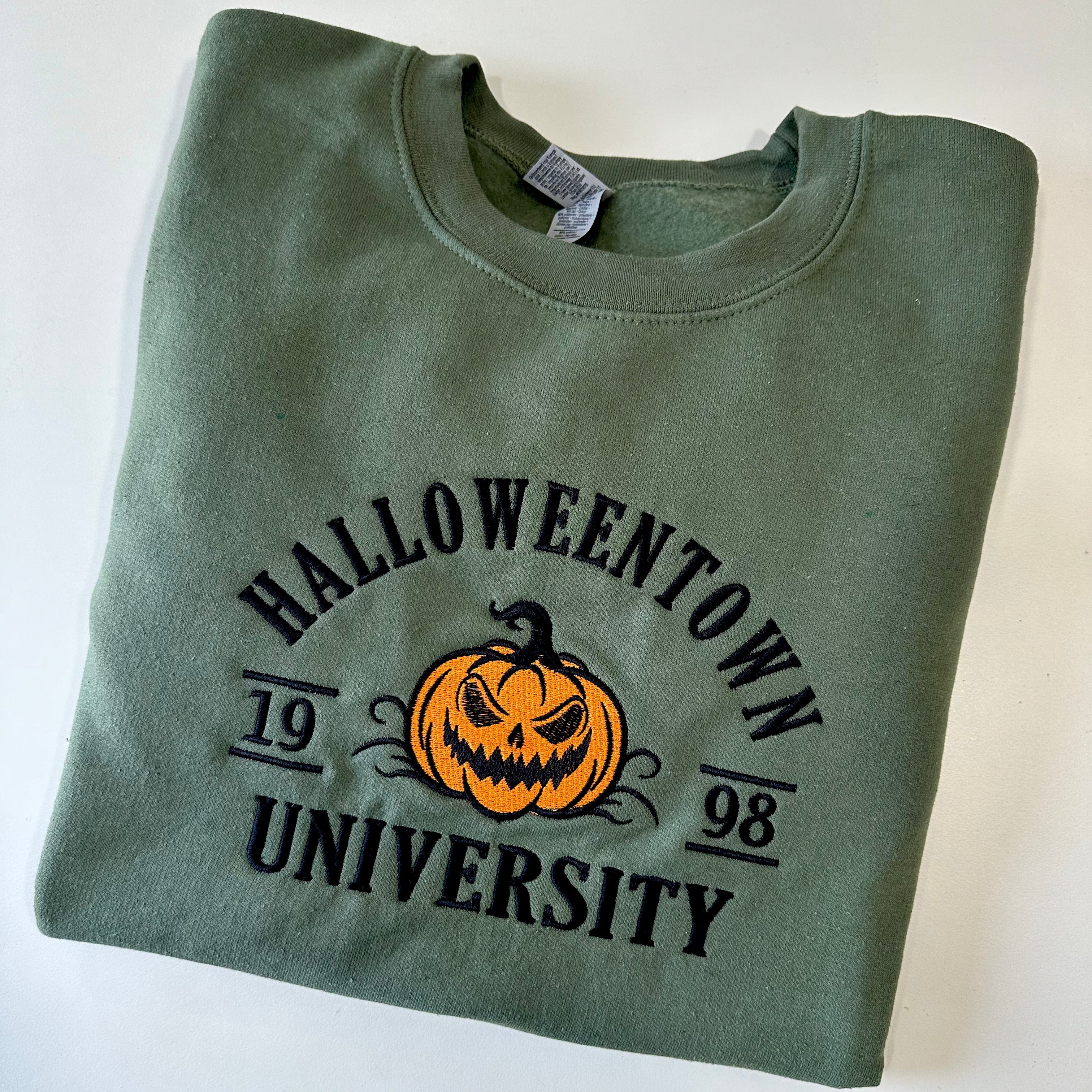 Halloweentown University Embroidered Sweatshirt